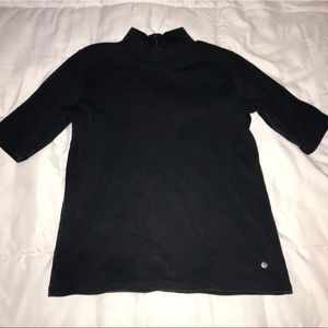 Mockneck black top